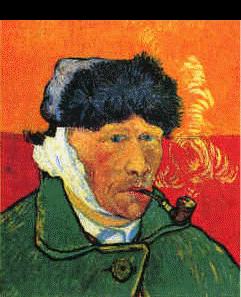 Vincent Van Gogh Self Portrait with Bandaged Ear and Pipe